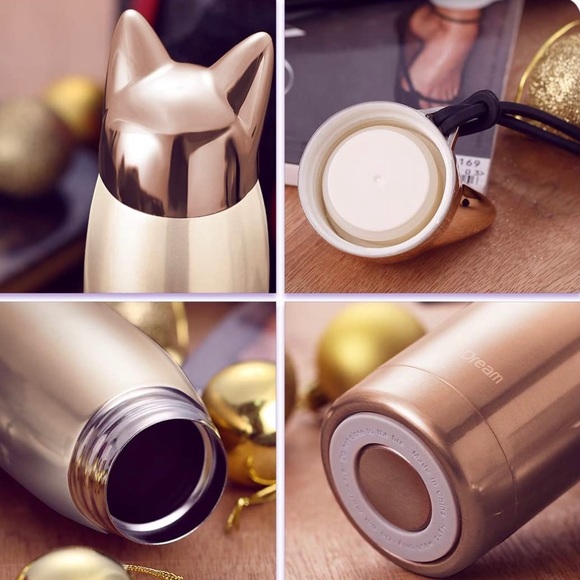 Stainless Steel Rabbit Ears Gradient Vacuum Flask - Picture 2 of 6